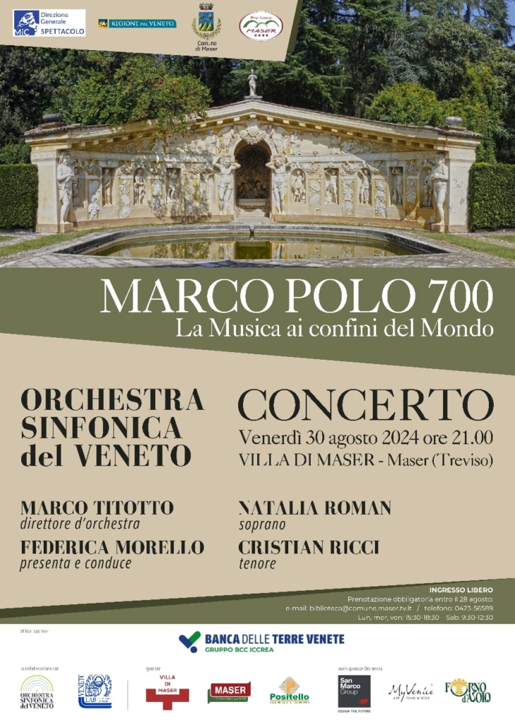 Villa di Maser orchestra sinfonica del veneto 30 agosto